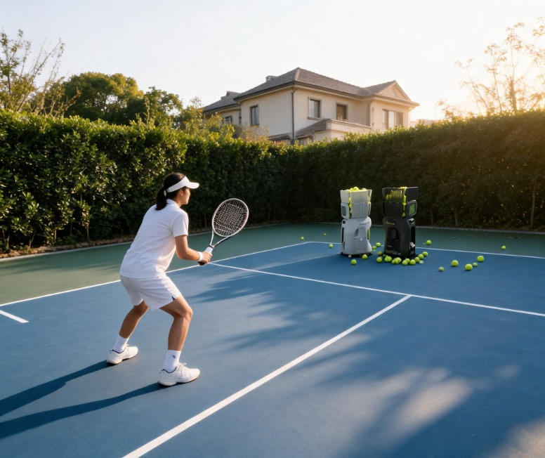 Robot Ball Machine - Mesin Pelontar Bola Tenis Portabel Tenniix