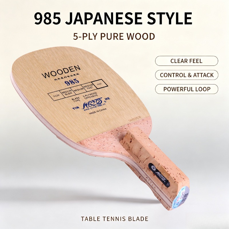 Table Tennis Bat - YINHE 985 Blade Tenis Meja Penhold
