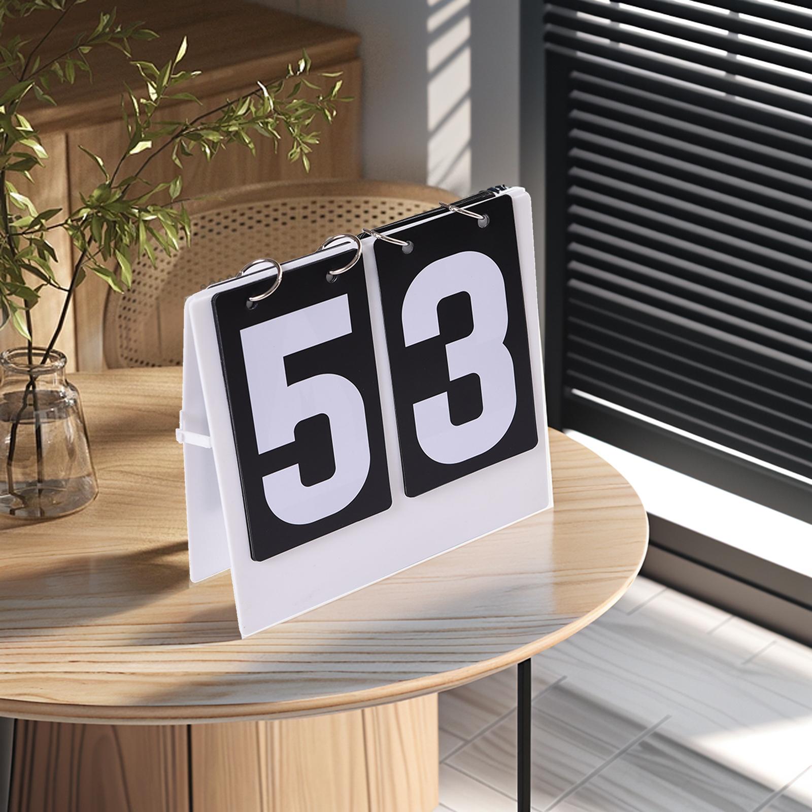 Table Tennis Scoring - Papan Skor Lipat Basket Serbaguna untuk