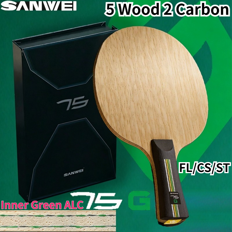 Table Tennis Xiom - Raket Tenis Meja SANWEI 75G Inner