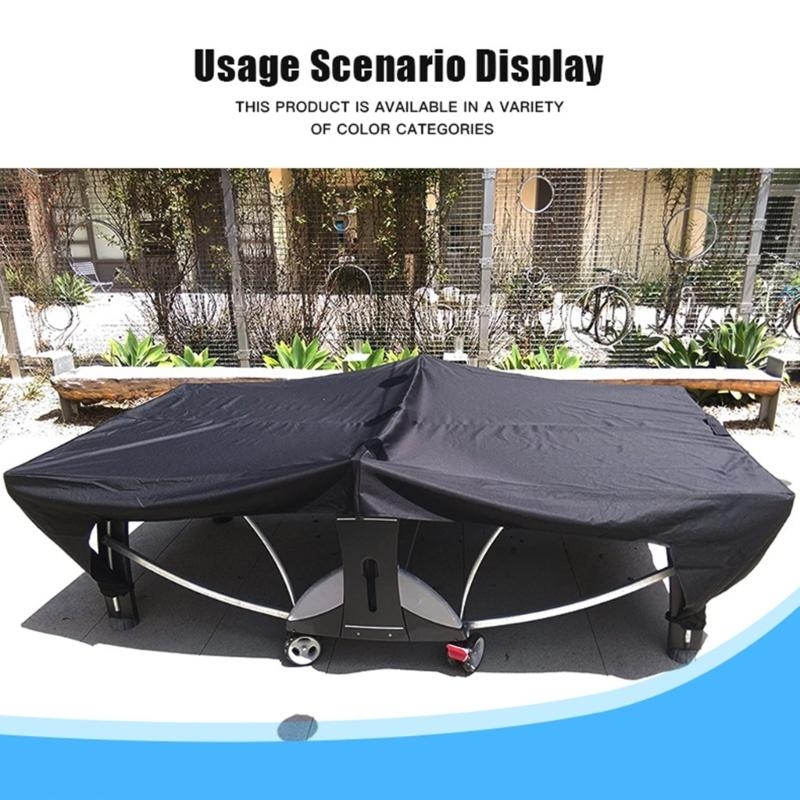 Table Tennis Folding Table - Penutup Meja Pingpong Kedap Air Pelindung
