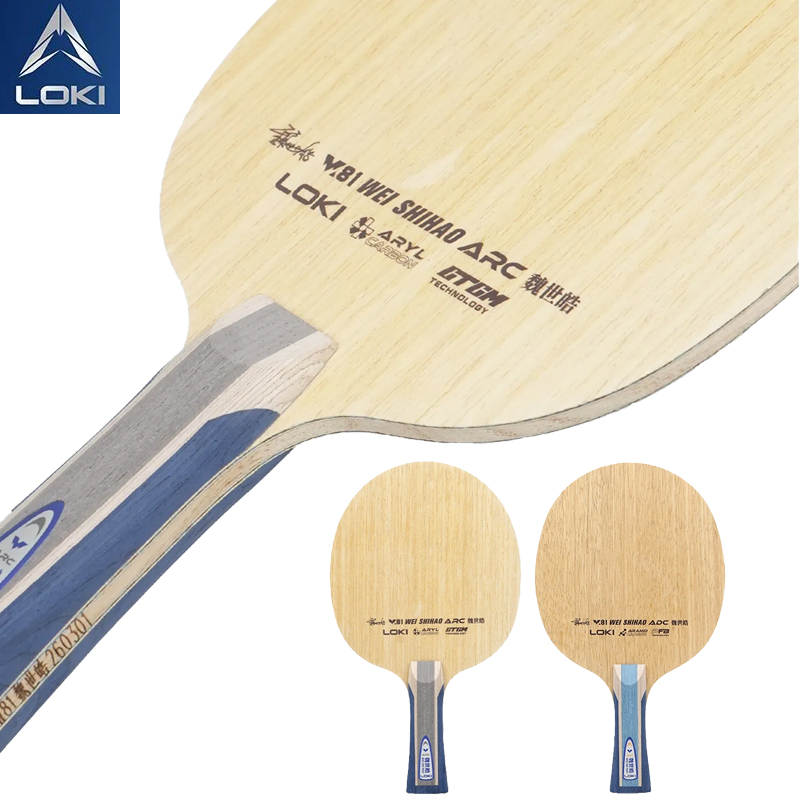 Table Tennis Usa - LOKI W81 Seri Wei Shihao Blade