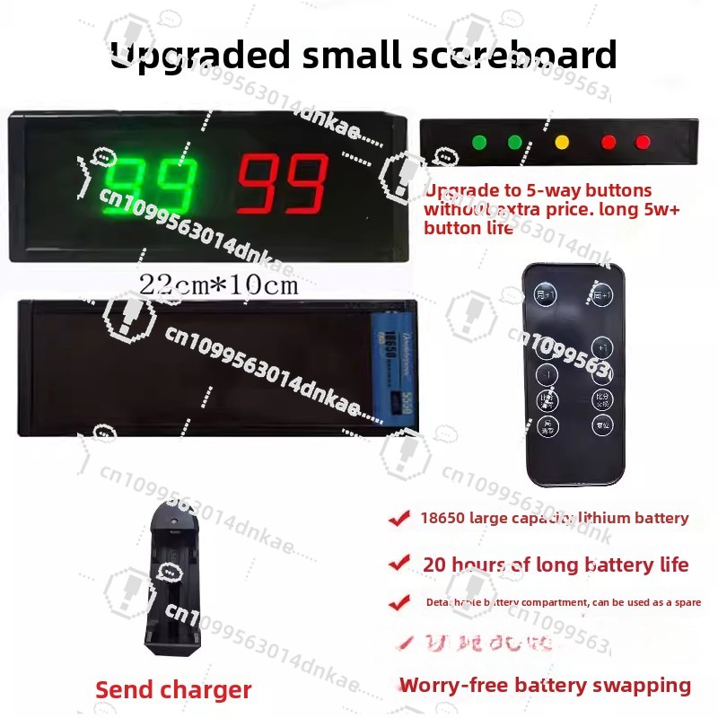 Table Tennis Scoring - Papan Skor Elektronik Pertandingan Bola Basket,