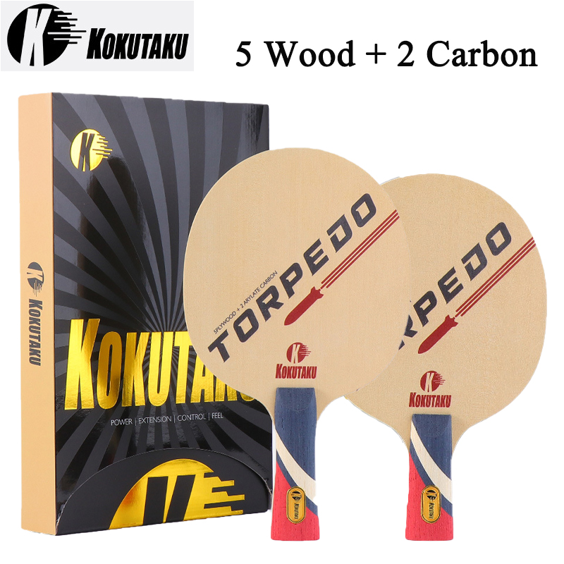 Table Tennis Bat - KOKUTAKU TORPEDO Blade Tenis Meja 5