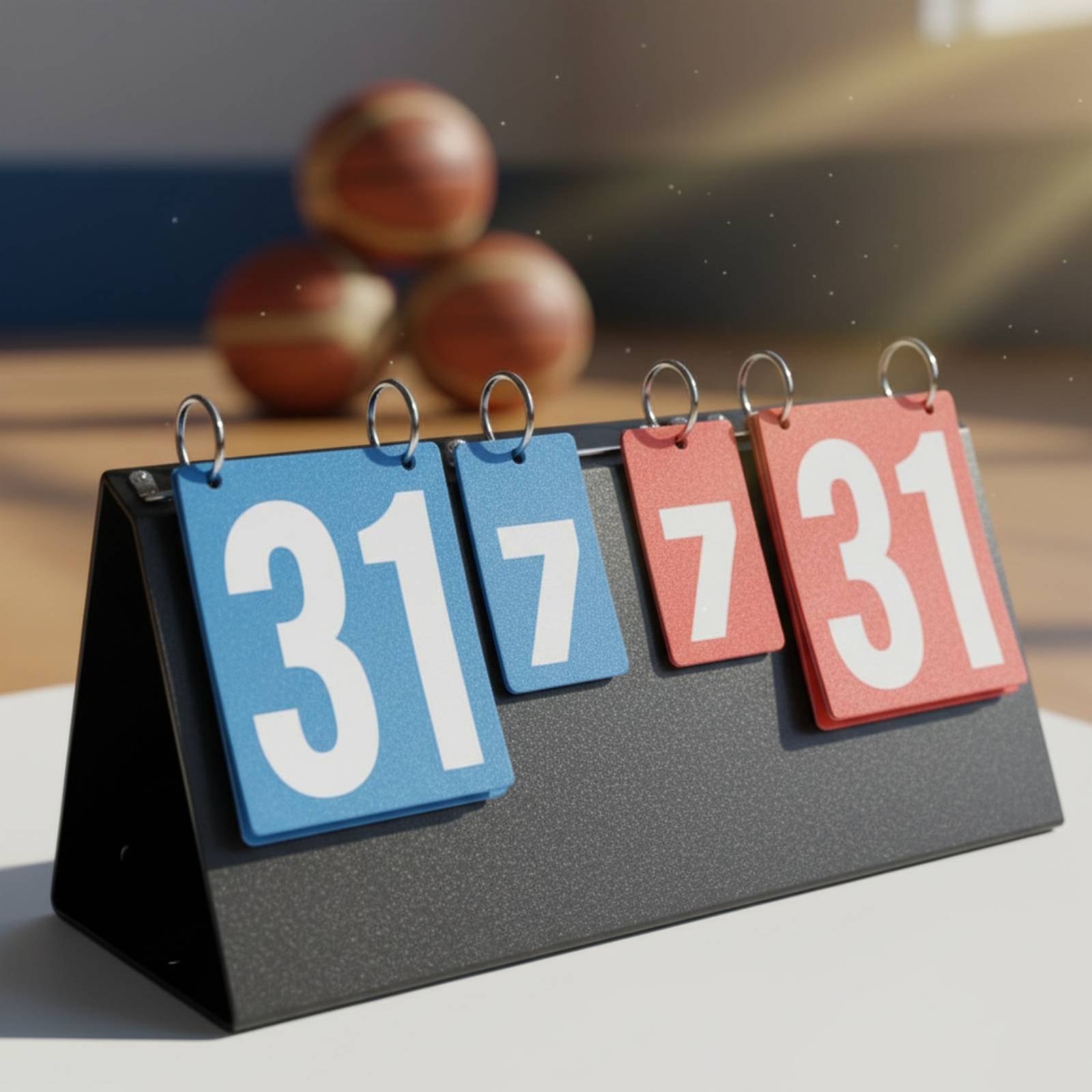 Table Tennis Scoring - Papan Skor Lipat Portabel Papan Skor