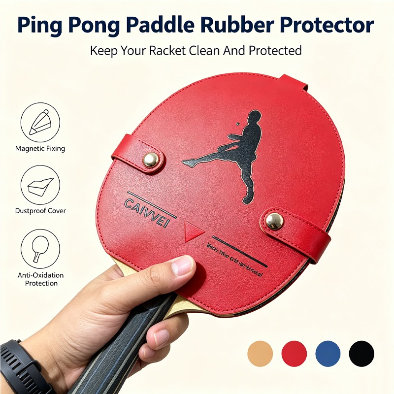 Table Tennis From - Penutup Pelindung Raket Tenis Meja Magnetik