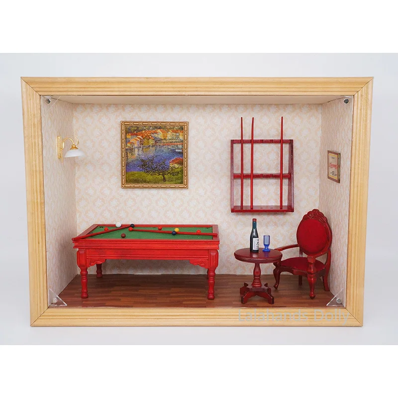 1:12 Rumah Boneka Bergaya Imit - Table Tennis Live ulasan dan harga
