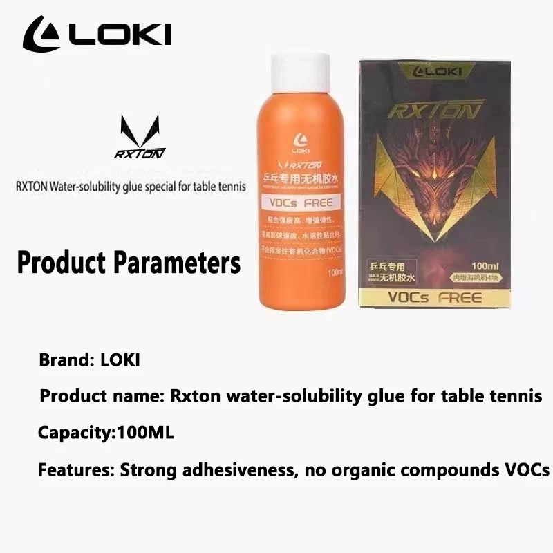 LOKI Lem Berbasis Air 100ml Le - Table Tennis Bat ulasan dan harga
