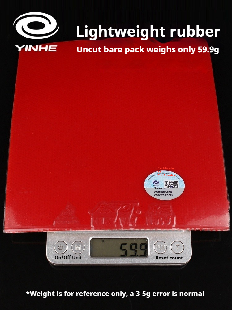 Karet Tenis Meja YINHE Mercury - Table Tennis Xiom ulasan dan harga