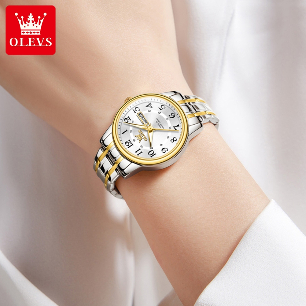 OLEVS 2891 Jam Tangan Wanita M - Edge Tape Roll ulasan dan harga