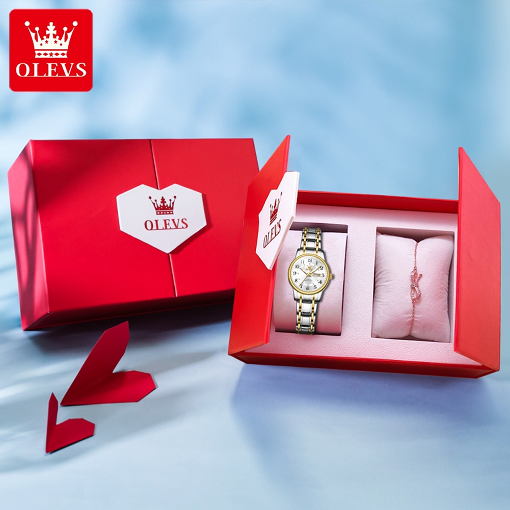 OLEVS 2891 Jam Tangan Wanita M - Edge Tape Roll ulasan dan harga