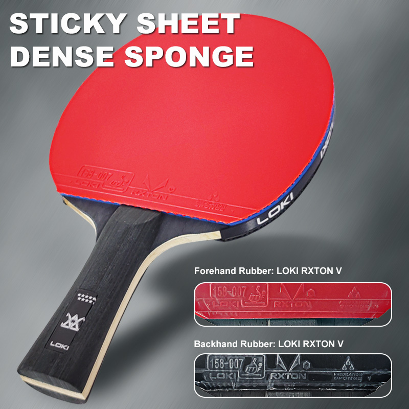 LOKI ARTHUR raket tenis meja 9 - Table Tennis Xiom ulasan dan harga