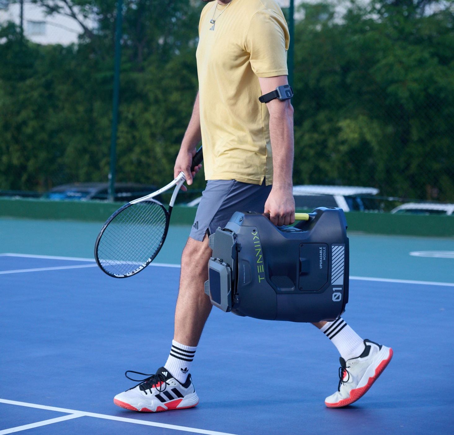 Mesin Pelontar Bola Tenis Port - Robot Ball Machine ulasan dan harga