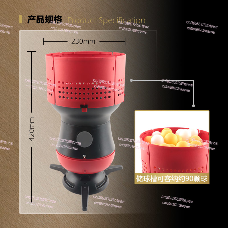 Robot Tenis Meja Otomatis, Mes - Robot Ball Machine ulasan dan harga