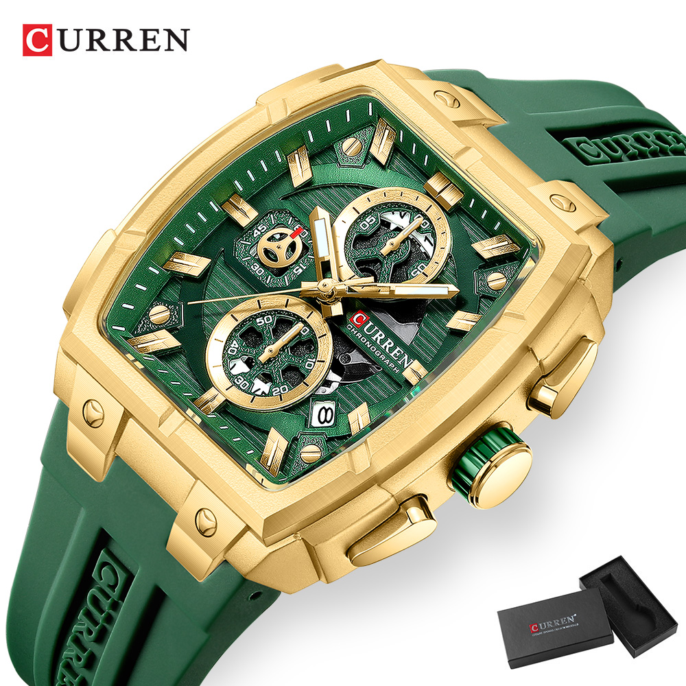 Jam Tangan Mewah Vintage CURRE - Edge Tape Roll ulasan dan harga