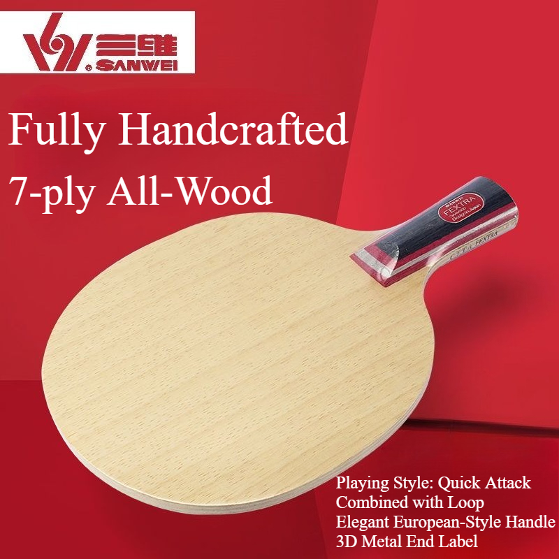 Blade Tenis Meja SANWEI FEXTRA - Table Tennis Bat ulasan dan harga