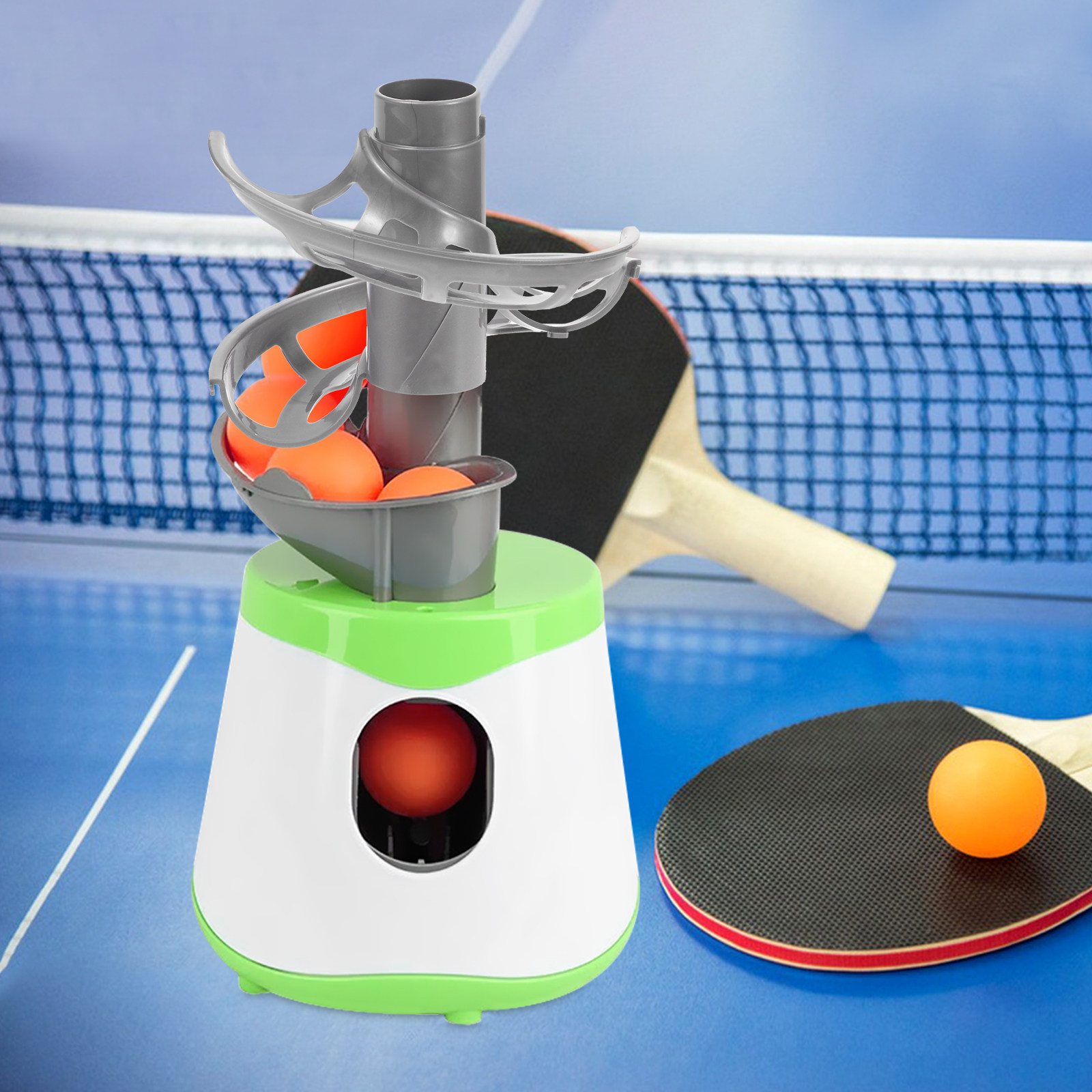 Mesin Pelontar Bola Ping Pong, - Robot Ball Machine ulasan dan harga