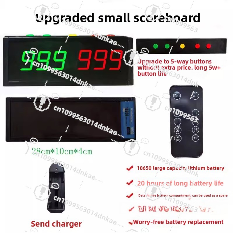Papan Skor Elektronik Pertandi - Table Tennis Scoring ulasan dan harga