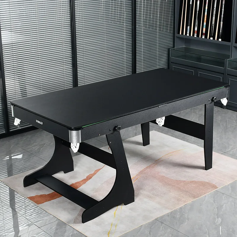 Meja Biliard Lipat 6ft 1.8m, 3 - Table Tennis Folding Table ulasan dan harga