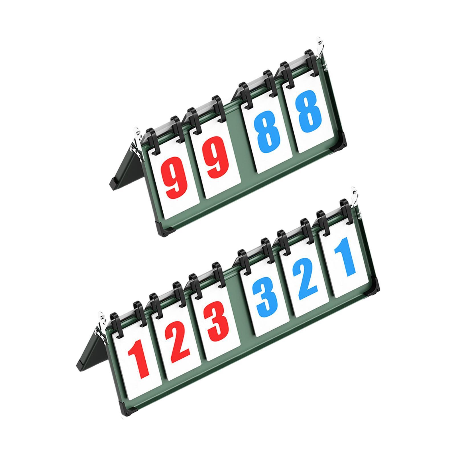 Papan Skor Tim Flip Portabel,  - Table Tennis Scoring ulasan dan harga
