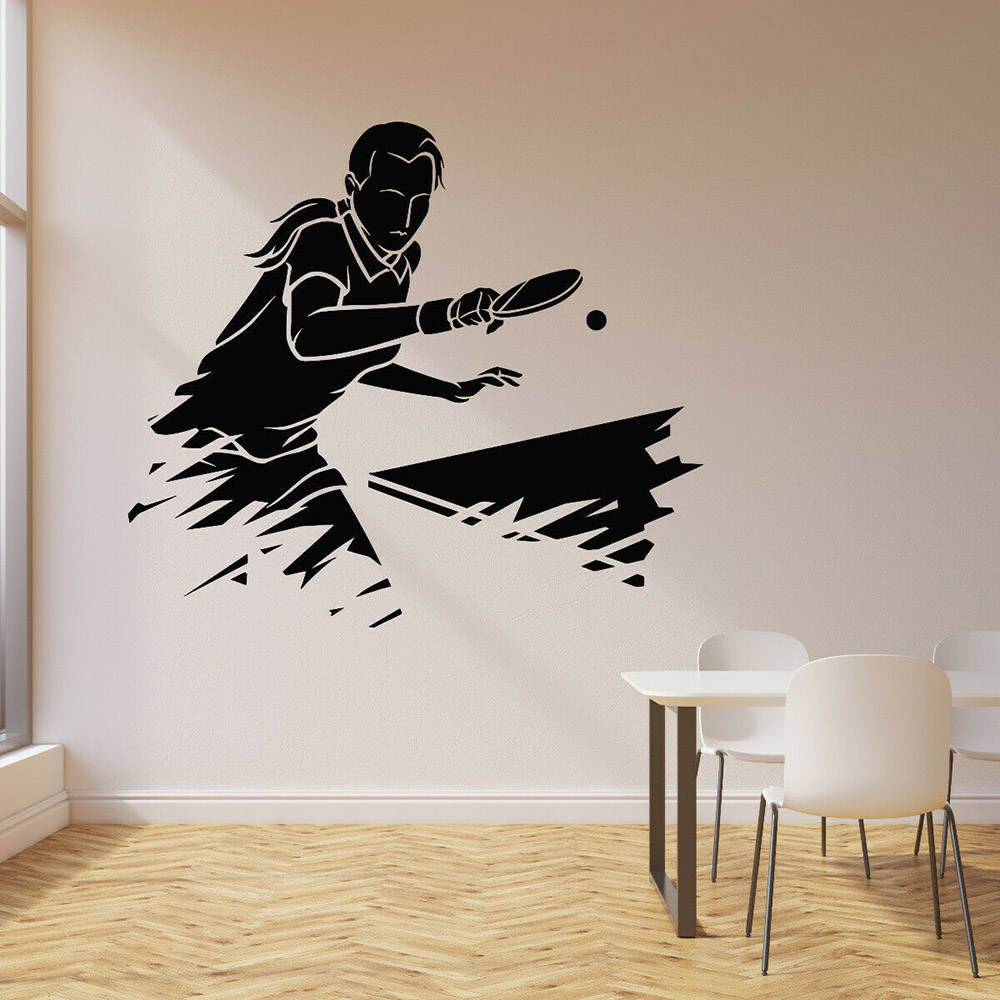Stiker Dinding Olahraga Ping P - Table Tennis Live ulasan dan harga