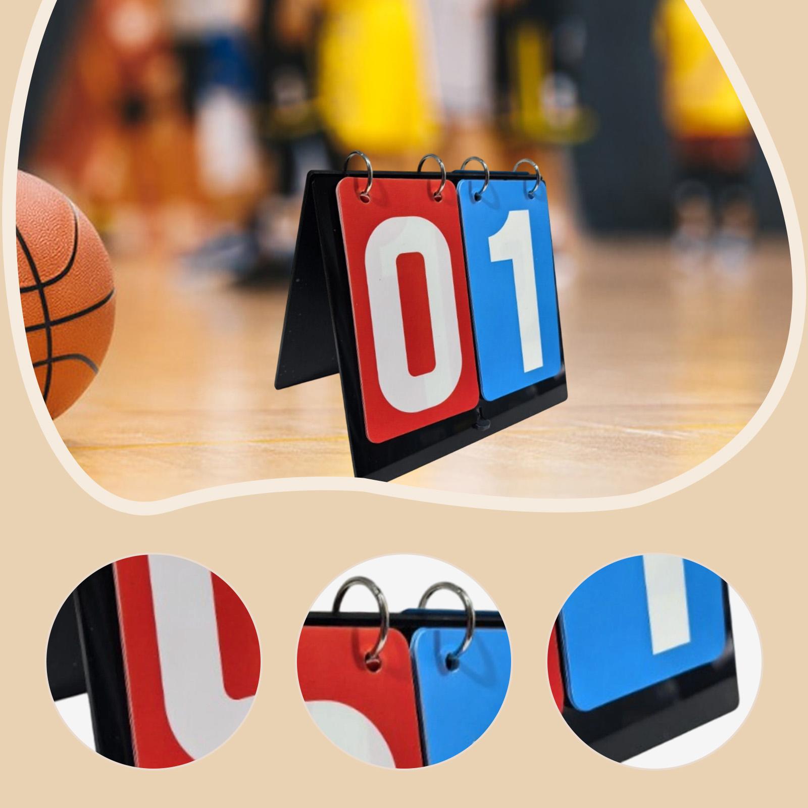 Papan Skor Manual Akrilik Dua  - Table Tennis Scoring ulasan dan harga