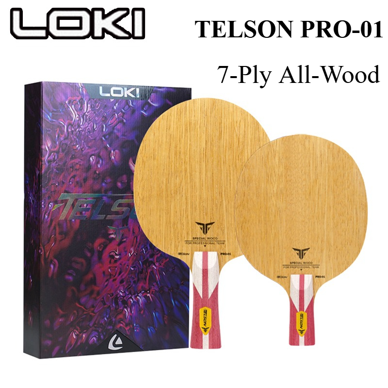 Baru LOKI TELSON PRO-01 Pisau  - Table Tennis Bat ulasan dan harga