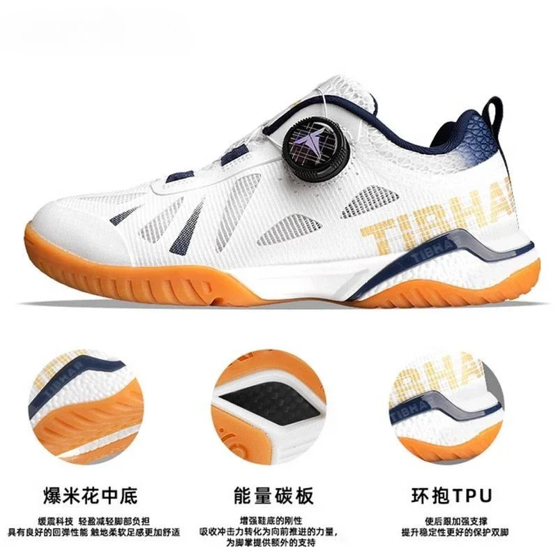 Sepatu Tenis Meja TIBHAR Strai - Table Tennis Shoes ulasan dan harga